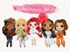 Hoja de Elementos Horror Princess Set 2