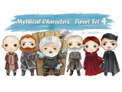 Hoja de Elementos Game Of Thrones Set 4