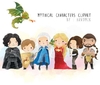 Hoja de Elementos Game Of Thrones Set 1