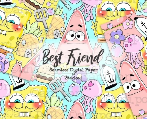 Colección Mini Best Friends (Bob Esponja)