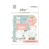 Troquelados/Die Cuts lettering con Foil Baby M Lora Bailora