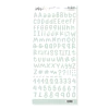 Pegatinas/Stickers Alfabeto Baby M Mint Lora Bailora