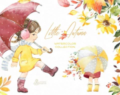 Hoja de Elementos Little Autumn