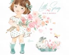 Hoja de Elementos Little Spring Mia & Bunny