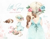 Hoja de Elementos Little Spring Lola & Puppy