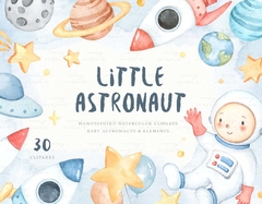 Hoja de Elementos Little Astronaut