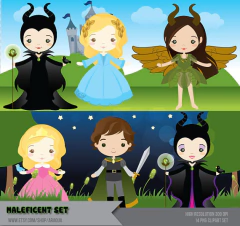 Mini Set Maléfica