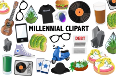Hojas de Elementos Millennial