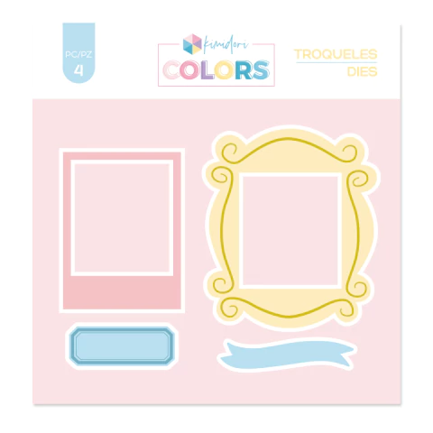 Troquel Marco Amigos Kimidori Colors - comprar online