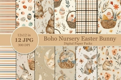 Colección Boho Nursery Easter Bunny