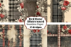 Colección Red Rose Distressed