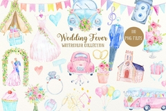 Hoja de Elementos Wedding Fever