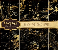 Colección Black and Gold Marble
