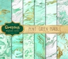 Colección Mint Green Marble