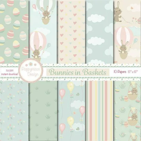 Colección Bunnies in Baskets (Pascua)