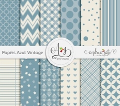 Colección Azul Vintage