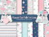 Colección Kawaii Cat Fallin in Love (Gatos)