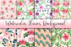 Colección Watercolor Flower Background