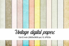 Colección Vintage Backgrounds Pastel