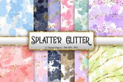 Colección Splatter Glitter