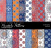 Colección Blue, Coral & Orange Mandala