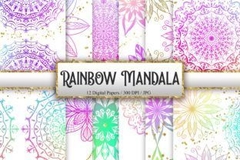 Colección Rainbow Mandala
