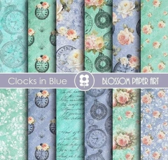 Colección Clocks in Blue