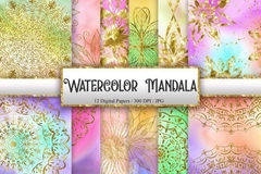 Colección Watercolor Mandala