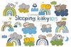 Hoja de Elementos Sleeping Baby Boys