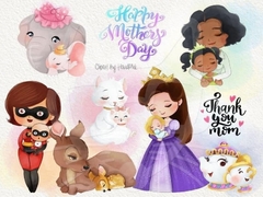 Hoja de Elementos Happy Mother's Day
