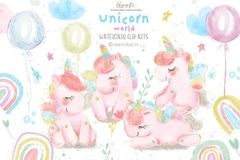 Hoja de Elementos Unicorn World