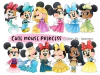 Hoja de Elementos Minnie Princess