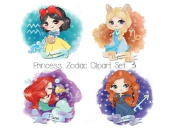 Hoja de Elementos Princess Zodiac 3