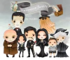 Hoja de Elementos Los Locos Addams