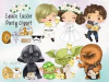 Hoja de Elementos Star Wars Easter