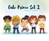Hoja de Elementos Cute Prince Set 2