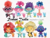Hoja de Elementos Rocker Trolls