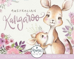 Hoja de Elementos Australian Kangaroo