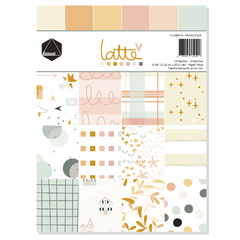 Bloc 6x8" de Papeles Latte Dunaon
