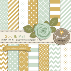Colección Gold & Mint