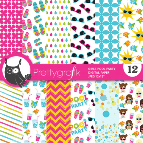Colección Girls Pool Party (Fiesta En La Pileta)