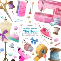 Hoja de Elementos Sewing Mends The Soul (Costura)