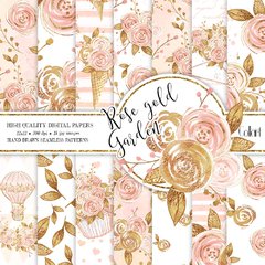 Colección Rose Gold Garden Collart - comprar online