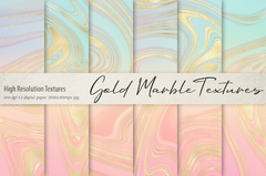 Colección Gold Marble Textures