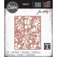 Troquel Sizzix Thinlits Flowery by Tim Holtz