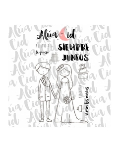 Sello Siempre Juntos Alúa Cid