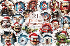 Hoja de Elementos Christmas Ornaments (Navidad)
