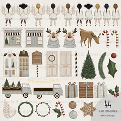 Colección Natal Vintage (Navidad) en internet