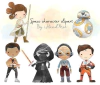 Hoja de Elementos Star Wars Set 2