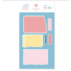 Troquel Scrap Your Life Hojas de Cuaderno Rasgadas Kimidori Colors - comprar online